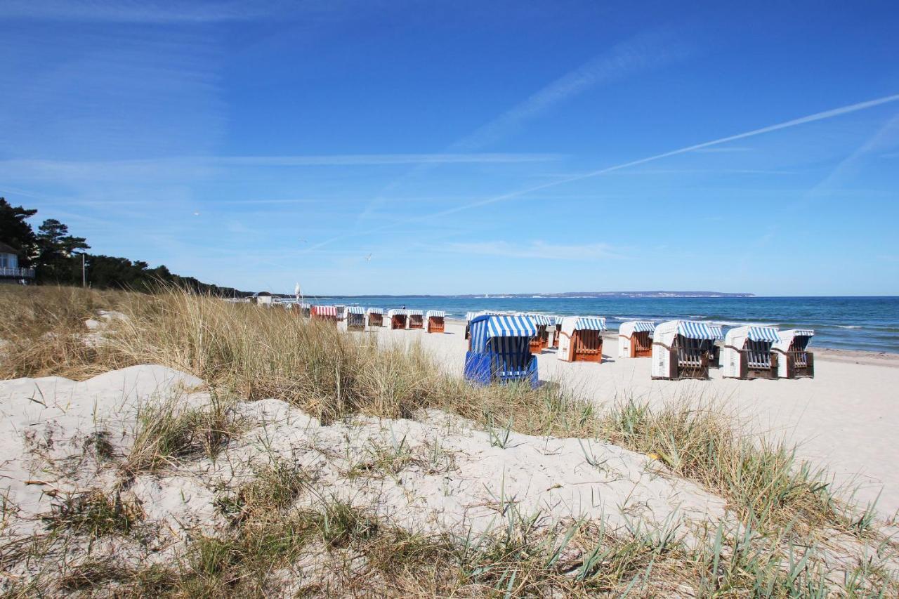 Aparthotel Ostsee FeWo Nr 06 strandnah, Balkon, Meerblick Ostseebad Ostseebad Binz Exterior foto