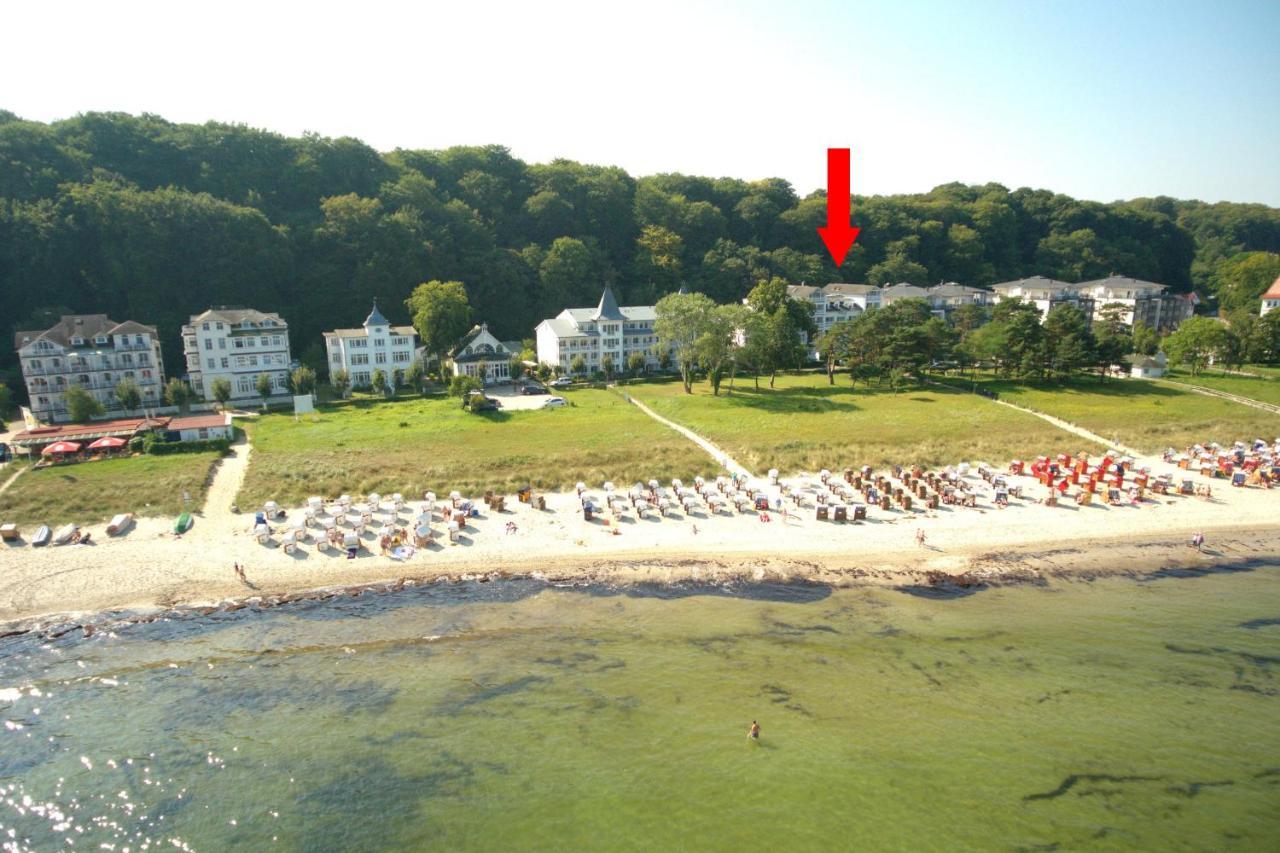 Aparthotel Ostsee FeWo Nr 06 strandnah, Balkon, Meerblick Ostseebad Ostseebad Binz Exterior foto